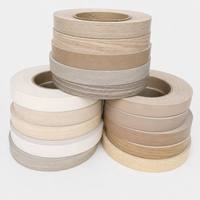 Fournisseurs chinois d'accessoires de meubles, ruban de bordure en PVC, grain de bois, multicolores, liste de prix des bandes de bordure en PVC