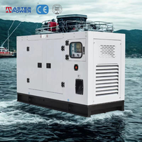 Générateur diesel marin Weichai Power Baudouin de haute puissance 500 kW 625 kVA, fiable et économe en carburant, pour navires, de marque supérieure