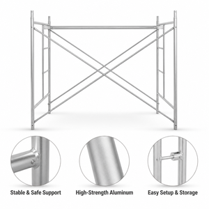 Estructura de Andamio de Acero Galvanizado de Alta Resistencia Industrial <span class=keywords><strong>para</strong></span> Apuntalamiento de Construcción y Uso en Exteriores - Product Image 2