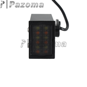 ไฟเลี้ยวหน้าแบบ LED ที่ได้มาตรฐาน DOT สำหรับรถฮาร์เลย์ ซอฟท์เทล โลว์ไรเดอร์ เอสที ปี <span class=keywords><strong>2022</strong></span>-2025 ตัวเรือนโลหะ เลนส์รมดำ - Product Image 6