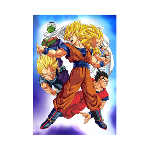 Superbe feuille lenticulaire <span class=keywords><strong>Dragon</strong></span> <span class=keywords><strong>Ball</strong></span> 3D Image lenticulaire Anime Film Poster 3d impression lenticulaire 10lpi, 20lpi, 30lpi, 35lpi - Product Image 1