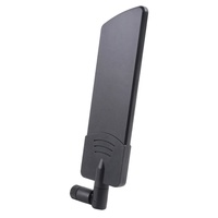 Antena de Goma 5G 700-600MHz, Antena Plana de Alta Ganancia 4G/LTE, Antena Inalámbrica Omnidireccional Plegable con Varilla de Goma para Router