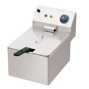 Friteuse électrique numérique industrielle commerciale Kingbetter en acier inoxydable 6L 2.5KW à chauffage rapide - Product Image 3