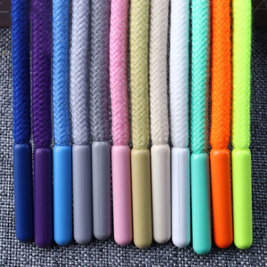 Cordoncino Rotondo da 5mm all'Ingrosso per Indumenti e Pantaloni, con Puntali Metallici, Corda di Ricambio - Product Image 2