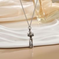 2025 saint valentin amour câlins et bisous colliers ensemble unisexe pour hommes femmes filles Couple bijoux saint valentin cadeau
