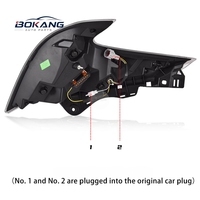 Feux arrière à LED avec lentille fumée pour Nissan 370Z 2008-2019, montage Plug and Play