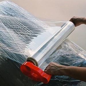 Chất lượng cao tay căng phim thu nhỏ bọc vận chuyển rõ ràng nhựa 20mic * 50cm * 300M Trong Suốt - Product Image 2