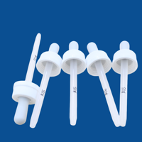 Success 28mm Pipette compte-gouttes gradué ampoule blanc inviolable couverture Euro compte-gouttes bouchons à vis couvercles fermetures de bouteilles