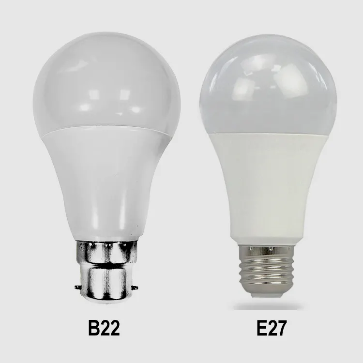 Ce-erp-fcc E27 תעודה גבוהה לום Led הנורה A19 A60 7w 9w 12w 15w 18w ידנית כפתור Led אור הנורה