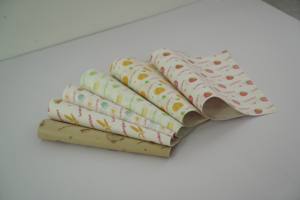 Papel Térmico Circular para Alimentos, Resistente a la Grasa, Recubierto de PE, Ecológico, Biodegradable, Virgen, de una Sola Cara, para Hamburguesas y Sándwiches - Product Image 5