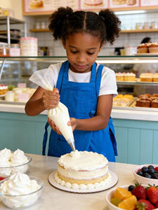 Durable Kids Canvas Workshop <strong>Apron</strong> With Built in Kickstand Legs Full Coverage Art Smock for Young Potters and Little Makers - Product Image 5