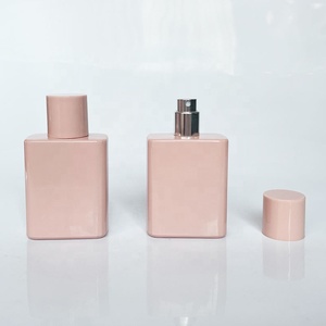 Flacone ricaricabile per profumo <span class=keywords><strong>da</strong></span> 50 ml, rosa, con tappo a vite piatto e stampa serigrafica - Product Image 5
