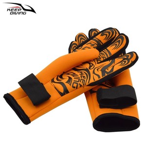 Guantes de Neopreno de 2 mm con Bloques de Color de Moda para Buceo Técnico, Protección Antideslizante, Cálidos para Invierno, Natación, Repuesto - Product Image 5
