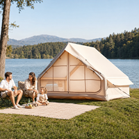 Maravillosa Carpa Inflable para Camping, Espaciosa y Ligera, 300D, 300x210x200cm, Impermeable, Resistente al Viento, para las Cuatro Estaciones, de Una Habitación, Fácil de Instalar