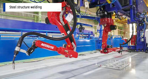 Brazo robótico CNC Industrial para soldadura por puntos MIG TIG <span class=keywords><strong>Robot</strong></span> de 6 ejes Línea de producción de automatización de fabricación de metales Motor PLC - Product Image 6