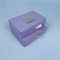 Emballage de papier recyclable de boîte de tiroir pour l'emballage hebdomadaire de chaussettes de sous-vêtements