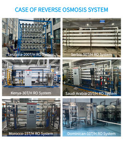 Système de traitement d'eau par osmose inverse 1000L/heure avec pompe PLC et moteur - Faible bruit, <span class=keywords><strong>entretien</strong></span> facile pour l'aquaculture et les lignes d'eau en bouteille - Product Image 6