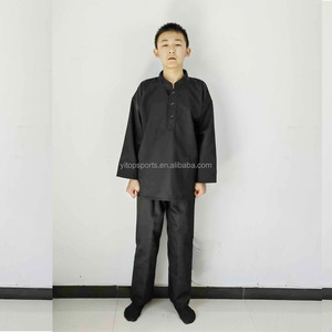 ชุดพันธุ์ศิลปะการต่อสู้แบบมาเลเซีย สีดำขาว ขายตรงจากโรงงาน - Product Image 5