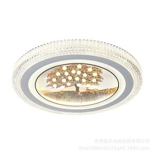 Plafonnier en verre, lampe d'ambiance, luminaire pour chambre à coucher, salle à manger - Product Image 5