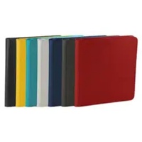 EN STOCK Nouveauté 2023 – Classeur de cartes sportives 12 poches en PU de haute qualité, texture Xeno colorée, avec fermeture à clip – 12 pièces par boîte