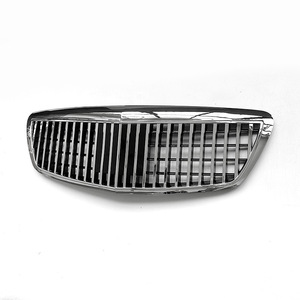 Parrilla Delantera para Mercedes-Benz W221 2005-2008, Estilo Maybach, Reemplazo Frontal, Material ABS - Product Image 2