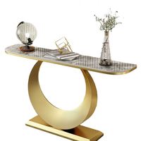 Table console de luxe pour la décoration de la maison et des hôtels, table console de designer vendue dans le monde entier