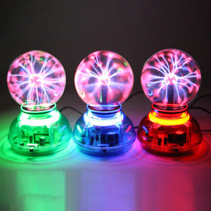 Bola de Plasma, Bola Estática, Lámpara Luminosa, Bola de Rayo Mágica, Bola Electroóptica, Luz Decorativa para Exteriores X49 - Product Image 2