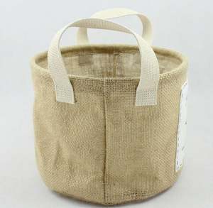 Pochette en tissu de lin multicouche Organisateur de porte Sac de rangement suspendu pour placard mural - Product Image 5