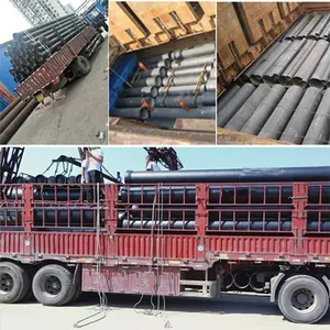 The Size 6 Inch 8 Inch 400mm Bitumen Coating Ductile Iron Pipe K9 Price Cast Iron Pipe