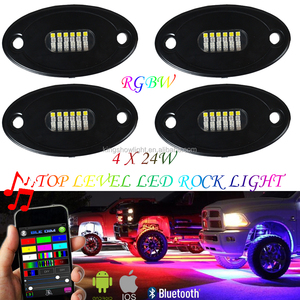 Nueva 8 sets pod rgbw led luces rock música Bluetooth inalámbrico intermitente multicolor - Product Image 2