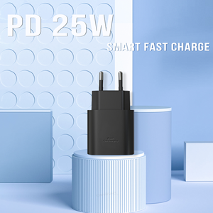 Chargeur rapide haute vitesse Type-C 25W EP-TA800 pour S10/S23/Note 10 PD 3.0 avec câble rétractable pliable écologique, prise US - Product Image 6