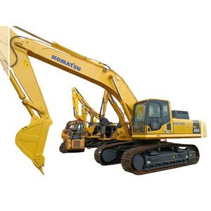 Pelleteuse hydraulique sur chenilles Komatsu PC450-8 d'occasion Pelleteuse à grands godets de 45 tonnes avec moteur et pompe d'occasion multifonctionnalité - Product Image 1