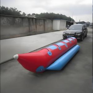 Ensemble de bateau banane gonflable portable en PVC, facile à installer, équipement de sports nautiques, divertissement familial pour adultes, aventures en plein air - Product Image 6
