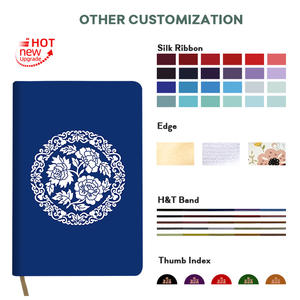 Léger NAB NLT <span class=keywords><strong>2020</strong></span> cousu reliure argent timbre feuille cuir organisateur français merveille Bible pour emballage - Product Image 3