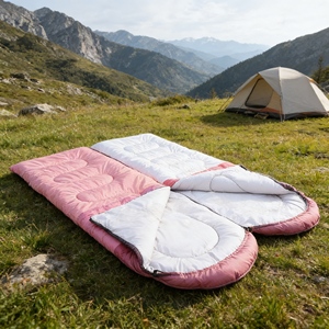 Sac de couchage haut de gamme -10 degrés avec boîte à pieds 3D pour la mobilité des orteils - Product Image 1