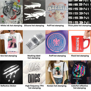 Kaus wanita Applique, Kaus wanita dekorasi pakaian stiker Transfer panas cetak DIY berbagai pola huruf - Product Image 6