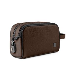 WiWU Wholesale Phantom Fingerprint Lock Pouch pro Anti-theft Leather <strong>Tech</strong> Pouch with Big Capacity Organizer Pouch <strong>bag</strong> - Product Image 6