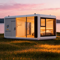 Maison capsule innovante, écologique et modulaire de pointe