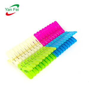 Chốt Quần Áo Chống Gió Chắc Chắn <span class=keywords><strong>36</strong></span> Cái Chốt Quần Áo Bằng Nhựa Lò Xo Sắt Mạ Kẽm Chống Gỉ Chốt Quần Áo Chịu Lực Nặng - Product Image 1