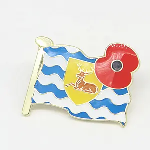 kunshan pinglory die struck soft enamel cute epoxy dome lapel pin