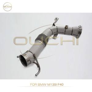 Tubo de Escape de Alto Flujo de Acero Inoxidable OUCHI para <span class=keywords><strong>BMW</strong></span> <span class=keywords><strong>118i</strong></span> F40 <span class=keywords><strong>B38</strong></span> 1.5T con Silenciador de Escape con Válvula y Protector Térmico - Product Image 2