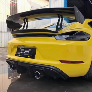 Kit Carrozzeria di Alta Qualità in Fibra di Carbonio per <span class=keywords><strong>Porsche</strong></span> <span class=keywords><strong>718</strong></span> 982 2017+, Aggiornamento e Retrofit del Paraurti Posteriore - Product Image 6