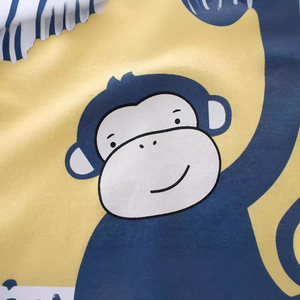 Nouveau T-<span class=keywords><strong>shirt</strong></span> d'été 2026 pour garçons, en coton, à manches courtes, motif animalier de dessin animé, T-<span class=keywords><strong>shirt</strong></span> décontracté et mignon pour <span class=keywords><strong>enfant</strong></span> - Product Image 5