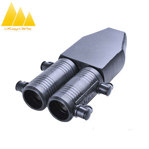 Conector de manguera de HDPE de 25mm en <span class=keywords><strong>U</strong></span>, férula doble de 32mm, conexión de suministro de gas/agua, el mejor valor para superficie lisa de baja presión - Product Image 5