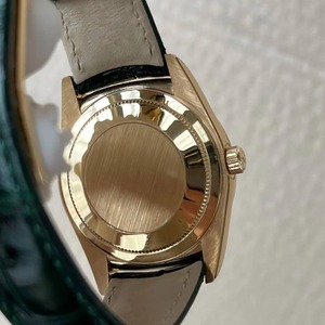 Montre personnalisée pour femme, montre mécanique automatique en or véritable, montre de luxe sertie de diamants pour homme et femme - Product Image 6