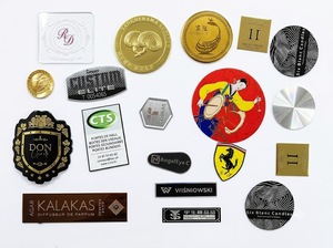 Étiquette métallique en aluminium auto-adhésive personnalisée de haute qualité avec logo en relief <span class=keywords><strong>pour</strong></span> machine - Product Image 6
