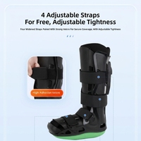 Botte de marche orthopédique réglable en PP, protection de base, soutien de la cheville, pour la récupération des entorses et des fractures de la cheville