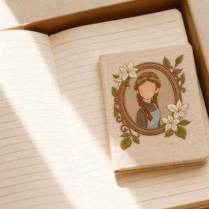 Agenda Diaria Personalizada con Tapa Dura A5, Impresión y <span class=keywords><strong>Bordado</strong></span> en Tela <span class=keywords><strong>de</strong></span> Lino, Diario, Cuaderno - Product Image 2