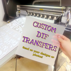 Factory Custom Dtf <strong>Transfers</strong> <strong>Heat</strong> <strong>Transfer</strong> Designs Ready to Press Logo Film Iron on Sticker <strong>Heat</strong> <strong>Transfer</strong> <strong>Prints</strong> on Garments - Product Image 6