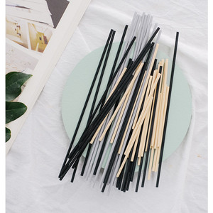 Phổ biến màu đen 3mm 4mm 5mm sợi bông que tinh dầu thấm Polyester bấc mây tự nhiên thanh khuếch tán lau sậy - Product Image 4